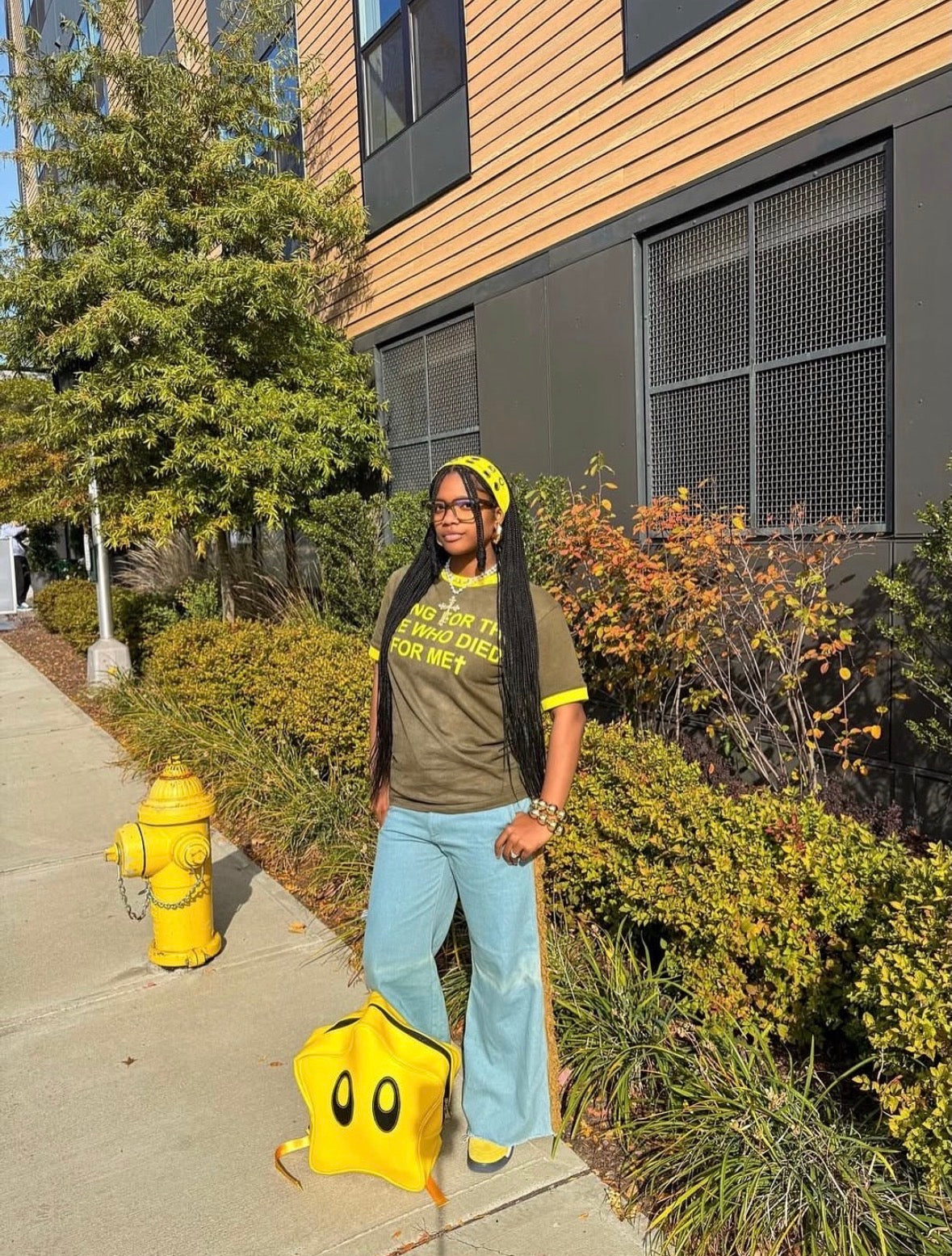 “PEARLS OF THE KINGDOM” - Ringer Tee (OLIVE GREEN)